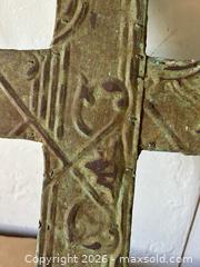 MaxSold Auction: Set of 3 folk art crosses - Glendale (California, USA) SELLER MANAGED Moving Online Auction - West Dryden Street