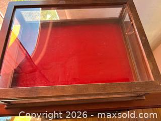 MaxSold Auction: Showcase Display Case with Lift Door - Glendale (California, USA) SELLER MANAGED Moving Online Auction - West Dryden Street