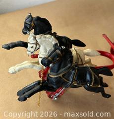 MaxSold Auction: Vintage Cast Iron 3 Horse Drawn Hook & Ladder Fire Engine - Glendale (California, USA) SELLER MANAGED Moving Online Auction - West Dryden Street