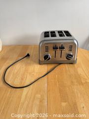 MaxSold Auction: Cuisinart Four Slice Toaster - Kingston (Ontario, Canada) SELLER MANAGED Downsizing Online Auction - Bishop Street