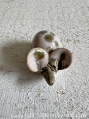 MaxSold Auction: Miniature Pottery Mouse Figurine - Mouse Curio Shelf Trinket - Stamped S.T. - Kingston (Ontario, Canada) SELLER MANAGED Downsizing Online Auction - Bishop Street