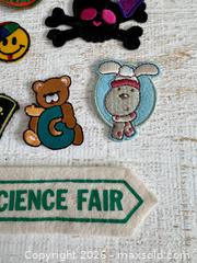 MaxSold Auction: Mixed Lot of Vintage Patches - Felt and Embroidered Patch Lot - Kingston (Ontario, Canada) SELLER MANAGED Downsizing Online Auction - Bishop Street