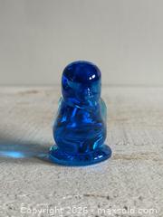 MaxSold Auction: Vintage Blue Bird of Happiness - Signed Leo Ward and Dated 1996 Cobalt Blue Blue Bird of Happiness Paperweight - Kingston (Ontario, Canada) SELLER MANAGED Downsizing Online Auction - Bishop Street