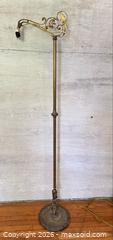 MaxSold Auction: Vintage Brass Bridge Floor Lamp Base with Ornate Detailing and Bird Decoration - Kingston (Ontario, Canada) SELLER MANAGED Downsizing Online Auction - Bishop Street
