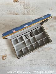 MaxSold Auction: Vintage Fabric Small Travel Jewelry Box - Kingston (Ontario, Canada) SELLER MANAGED Downsizing Online Auction - Bishop Street