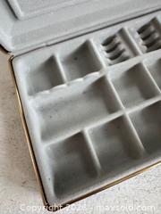 MaxSold Auction: Vintage Fabric Small Travel Jewelry Box - Kingston (Ontario, Canada) SELLER MANAGED Downsizing Online Auction - Bishop Street