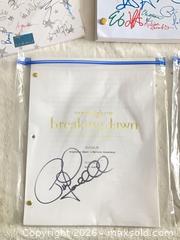 MaxSold Auction: Signed Screenplays from Twilight Saga Films (Lot of 5) - Oshawa (Ontario, Canada) SELLER MANAGED Reseller Online Auction - Skylark Avenue