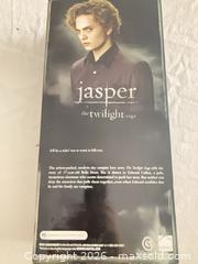 MaxSold Auction: The Twilight Saga Pink Label Edward Cullen Collectible Doll - Oshawa (Ontario, Canada) SELLER MANAGED Reseller Online Auction - Skylark Avenue