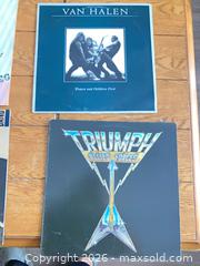 MaxSold Auction: Vinyl Record Lot — 40–50 12-inch LPs, Classic Rock - Oshawa (Ontario, Canada) SELLER MANAGED Reseller Online Auction - Skylark Avenue