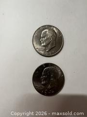 MaxSold Auction: Eisenhower Silver Dollars  - Shrewsbury (Massachusetts, USA) SELLER MANAGED Reseller Online Auction - Memorial Drive