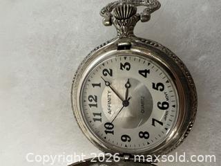 MaxSold Auction: Moose Affinty Pocket Watch - Shrewsbury (Massachusetts, USA) SELLER MANAGED Reseller Online Auction - Memorial Drive