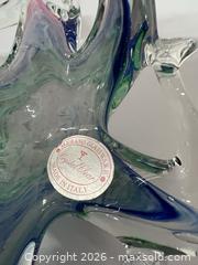 MaxSold Auction: Murano Glass Basket - Shrewsbury (Massachusetts, USA) SELLER MANAGED Reseller Online Auction - Memorial Drive