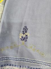 MaxSold Auction: Lot of 3 Kitchen / Tea Towels — Striped, Lavender, Orange Check - San Jose (California, USA) SELLER MANAGED Downsizing Online Auction - Paladin Drive