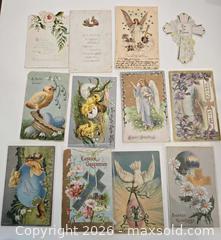 MaxSold Auction: Lot of vintage Easter postcards, early 1900s - San Jose (California, USA) SELLER MANAGED Downsizing Online Auction - Paladin Drive