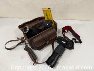 MaxSold Auction: Camera Equipment Lot – Minolta X-9 Camera with Lenses and Accessories - Sacramento (California, USA) SELLER MANAGED Reseller Online Auction - Arden Way
