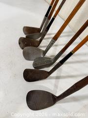 MaxSold Auction: Golf Club Set with Wooden Shafts  - Sacramento (California, USA) SELLER MANAGED Reseller Online Auction - Arden Way