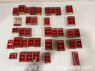 MaxSold Auction: Spice Tins Schilling and Ben-Hur  - Sacramento (California, USA) SELLER MANAGED Reseller Online Auction - Arden Way