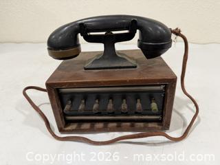 MaxSold Auction: Telephone Switchboard Unit – Dictograph Products Company - Sacramento (California, USA) SELLER MANAGED Reseller Online Auction - Arden Way