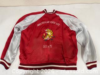 MaxSold Auction: Vintage Guam Andersen Air Force Base – Reversible Satin Jacket - Sacramento (California, USA) SELLER MANAGED Reseller Online Auction - Arden Way