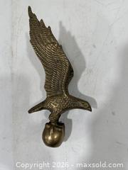 MaxSold Auction: Vintage Solid Brass Eagle Flagpole Finial - Sacramento (California, USA) SELLER MANAGED Reseller Online Auction - Arden Way
