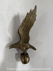MaxSold Auction: Vintage Solid Brass Eagle Flagpole Finial - Sacramento (California, USA) SELLER MANAGED Reseller Online Auction - Arden Way
