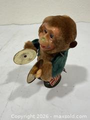 MaxSold Auction: Vintage Wind-Up Dancing Monkey with Cymbals – Working - Sacramento (California, USA) SELLER MANAGED Reseller Online Auction - Arden Way