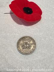 MaxSold Auction: 1947 British One Silver Shilling Coin — King George VI - Maple Ridge (British Columbia, Canada) PARTNER MANAGED Reseller Online Auction - Blanshard