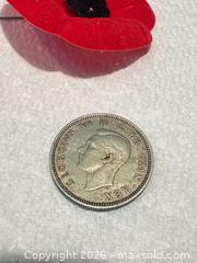 MaxSold Auction: 1947 British One Silver Shilling Coin — King George VI - Maple Ridge (British Columbia, Canada) PARTNER MANAGED Reseller Online Auction - Blanshard