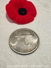MaxSold Auction: 1967 Canada Centennial Flying Goose Silver 1 Dollar Coin - Maple Ridge (British Columbia, Canada) PARTNER MANAGED Reseller Online Auction - Blanshard