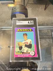 MaxSold Auction: 1975 Topps Nolan Ryan #500 — SGC Encapsulated - Maple Ridge (British Columbia, Canada) PARTNER MANAGED Reseller Online Auction - Blanshard