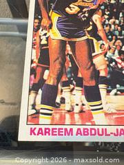 MaxSold Auction: 1976-77 Topps Kareem Abdul-Jabbar #126 (Topps First Team All-Star) - Maple Ridge (British Columbia, Canada) PARTNER MANAGED Reseller Online Auction - Blanshard