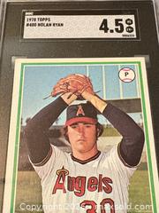 MaxSold Auction: 1978 Topps #400 Nolan Ryan California Angels Baseball Card - Maple Ridge (British Columbia, Canada) PARTNER MANAGED Reseller Online Auction - Blanshard