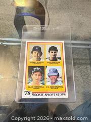 MaxSold Auction: 1978 Topps #707 Rookie Shortstops Quarter-Panel (Molitor/Trammell/Klutts) - Maple Ridge (British Columbia, Canada) PARTNER MANAGED Reseller Online Auction - Blanshard