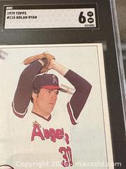 MaxSold Auction: 1979 Topps #115 Nolan Ryan — California Angels - Maple Ridge (British Columbia, Canada) PARTNER MANAGED Reseller Online Auction - Blanshard