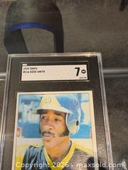 MaxSold Auction: 1979 Topps #116 Ozzie Smith ROOKIE - San Diego Padres Hall of Famer  - Maple Ridge (British Columbia, Canada) PARTNER MANAGED Reseller Online Auction - Blanshard