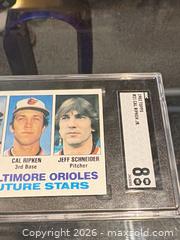 MaxSold Auction: 1982 Topps #21 Cal Ripken Jr. Baseball Card (Baltimore Orioles) - Maple Ridge (British Columbia, Canada) PARTNER MANAGED Reseller Online Auction - Blanshard