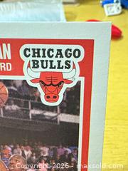 MaxSold Auction: 3rd Year NBA Michael Jordan Fleer #21 Chicago Bulls Trading Card - Maple Ridge (British Columbia, Canada) PARTNER MANAGED Reseller Online Auction - Blanshard