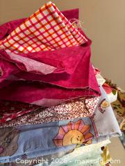 MaxSold Auction: Assorted Quilting Cotton Fabric Lot, 25+ Pieces - Maple Ridge (British Columbia, Canada) PARTNER MANAGED Reseller Online Auction - Blanshard