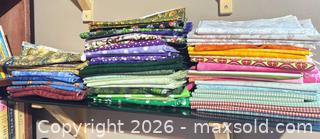 MaxSold Auction: Assorted Quilting Cotton Fabric Pieces — ~35–40 Half-Yards - Maple Ridge (British Columbia, Canada) PARTNER MANAGED Reseller Online Auction - Blanshard