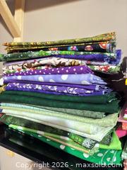 MaxSold Auction: Assorted Quilting Cotton Fabric Pieces — ~35–40 Half-Yards - Maple Ridge (British Columbia, Canada) PARTNER MANAGED Reseller Online Auction - Blanshard