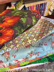 MaxSold Auction: Assorted Quilting/Craft Fabric Lot with Batting - Maple Ridge (British Columbia, Canada) PARTNER MANAGED Reseller Online Auction - Blanshard