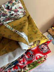 MaxSold Auction: Assorted Quilting/Sewing Cotton Fabric Bundle, 15 Pieces - Maple Ridge (British Columbia, Canada) PARTNER MANAGED Reseller Online Auction - Blanshard