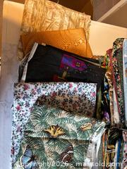 MaxSold Auction: Assorted Quilting/Sewing Fabric Lot - 1/2 Yard Cuts, Multicolor - Maple Ridge (British Columbia, Canada) PARTNER MANAGED Reseller Online Auction - Blanshard