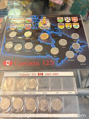 MaxSold Auction: Canada 125 Commemorative Coin Sets – Provincial Quarters & Dollars (YK) - Maple Ridge (British Columbia, Canada) PARTNER MANAGED Reseller Online Auction - Blanshard
