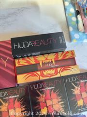 MaxSold Auction: HUDA BEAUTY Lot — 12 Retail Boxed Makeup Items -sc - Maple Ridge (British Columbia, Canada) PARTNER MANAGED Reseller Online Auction - Blanshard
