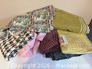 MaxSold Auction: Jacquard Tapestry Upholstery Fabric Assorted Pieces - Maple Ridge (British Columbia, Canada) PARTNER MANAGED Reseller Online Auction - Blanshard