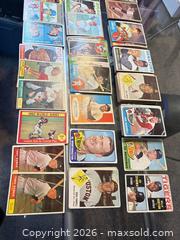 MaxSold Auction: Lot of 150+ Vintage Original Topps Gum Baseball Trading Cards (Late 1950s–Mid 1960s) - Maple Ridge (British Columbia, Canada) PARTNER MANAGED Reseller Online Auction - Blanshard