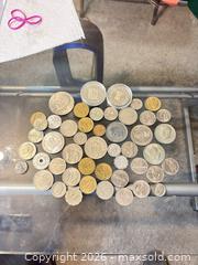 MaxSold Auction: Lot of Mixed World Coins — Canada, US, Mexico, Greece some silver  - Maple Ridge (British Columbia, Canada) PARTNER MANAGED Reseller Online Auction - Blanshard