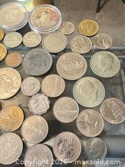 MaxSold Auction: Lot of Mixed World Coins — Canada, US, Mexico, Greece some silver  - Maple Ridge (British Columbia, Canada) PARTNER MANAGED Reseller Online Auction - Blanshard