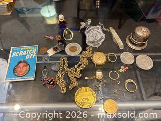 MaxSold Auction: Mixed Estate Lot — Vintage Jewelry, Silver Charm, Coins & Collectibles - Maple Ridge (British Columbia, Canada) PARTNER MANAGED Reseller Online Auction - Blanshard